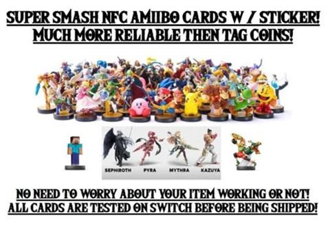 nfc tools all super smash brothers amiibo tags|exion nfc amiibo.